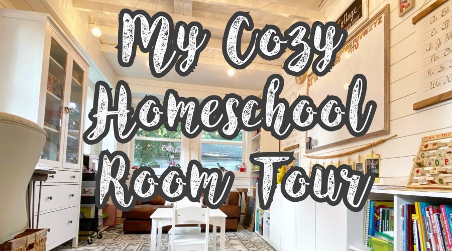 My Cozy Homeschool Room Tour: 2020 – 2021 School Year